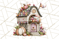 Gnome Hollow Halloween Clipart PNG Product Image 2
