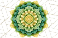 Retro 70s Psychedelic Clipart PNG, Groovy Flowers Product Image 3