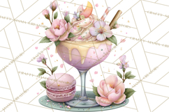 Dessert Clipart, Girly Pastel Sweets, Cupcakes Cookies Png Product Image 5