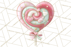 Sweet Treats Patisserie Clipart PNG Valentine Bakery Png Product Image 2