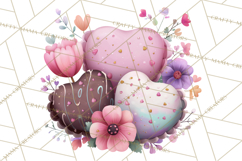 Dessert Clipart, Girly Pastel Sweets, Cupcakes Cookies Png Product Image 5