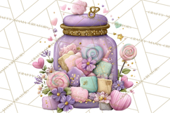 Dessert Clipart, Girly Pastel Sweets, Cupcakes Cookies Png Product Image 2