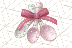 Sweet Treats Patisserie Clipart PNG Valentine Bakery Png Product Image 4