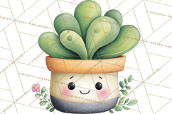 Spring Cozy Home Clipart, Cute Kawaii House Decor Icons PNG Product Image 3