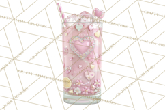 Sweet Treats Patisserie Clipart PNG Valentine Bakery Png Product Image 4