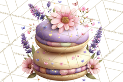 Dessert Clipart, Girly Pastel Sweets, Cupcakes Cookies Png Product Image 4