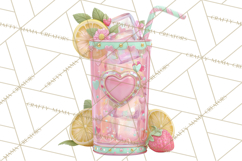 Sweet Treats Patisserie Clipart PNG Valentine Bakery Png Product Image 2