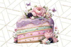 Dessert Clipart, Girly Pastel Sweets, Cupcakes Cookies Png Product Image 2
