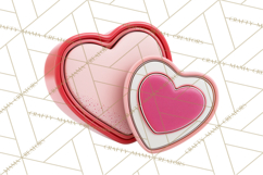 Love Letter Delivery Clipart, Valentine Mail Heart Envelopes Product Image 2