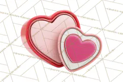 Love Letter Delivery Clipart, Valentine Mail Heart Envelopes Product Image 2