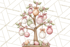 Easter Town Clipart, Pastel Easter Buildings, Bunny Shop Png Product Image 2