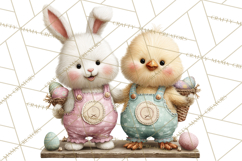 Easter Carnival Clipart, Pastel Carnival Booths Png Product Image 3
