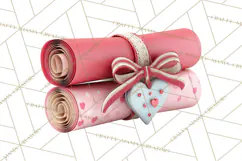 Love Letter Delivery Clipart, Valentine Mail Heart Envelopes Product Image 5