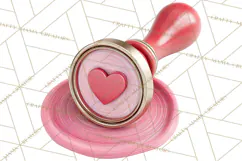 Love Letter Delivery Clipart, Valentine Mail Heart Envelopes Product Image 2