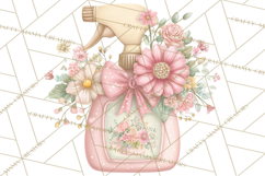 Girly Garden Tools Clipart, Pastel Gardening Clip Art Png Product Image 4