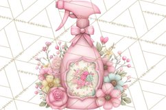 Girly Garden Tools Clipart, Pastel Gardening Clip Art Png Product Image 5