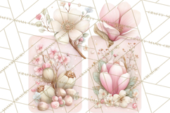 Girly Garden Tools Clipart, Pastel Gardening Clip Art Png Product Image 5