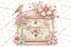 Girly Garden Tools Clipart, Pastel Gardening Clip Art Png Product Image 4