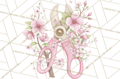 Girly Garden Tools Clipart, Pastel Gardening Clip Art Png Product Image 5