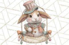 Easter Carnival Clipart, Pastel Carnival Booths Png Product Image 3