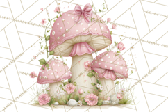 Whimsical Fairy World Clipart, Pastel Fairy Houses Png Product Image 4