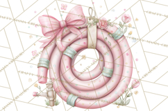 Girly Garden Tools Clipart, Pastel Gardening Clip Art Png Product Image 5