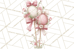 Girly Garden Tools Clipart, Pastel Gardening Clip Art Png Product Image 2