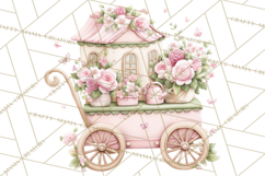 Girly Garden Tools Clipart, Pastel Gardening Clip Art Png Product Image 2