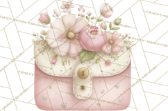 Girly Garden Tools Clipart, Pastel Gardening Clip Art Png Product Image 3