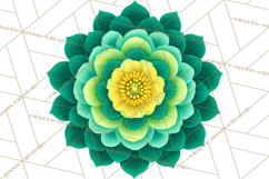 Retro 70s Psychedelic Clipart PNG, Groovy Flowers Product Image 3
