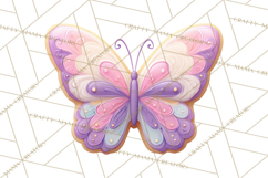 Easter Cookies Clipart, Bunny Chick Egg Carrot Flower PNG Product Image 4