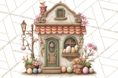 Easter Carnival Clipart, Pastel Carnival Booths Png Product Image 2
