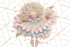 Whimsical Fairy World Clipart, Pastel Fairy Houses Png Product Image 4