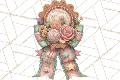 Easter Carnival Clipart, Pastel Carnival Booths Png Product Image 4