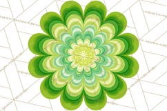 Retro 70s Psychedelic Clipart PNG, Groovy Flowers Product Image 5