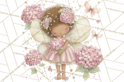 Whimsical Fairy World Clipart, Pastel Fairy Houses Png Product Image 2