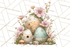 Easter Carnival Clipart, Pastel Carnival Booths Png Product Image 2