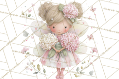 Whimsical Fairy World Clipart, Pastel Fairy Houses Png Product Image 3