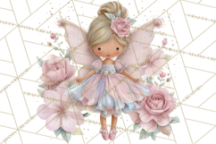 Whimsical Fairy World Clipart, Pastel Fairy Houses Png Product Image 4