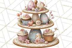 Easter Carnival Clipart, Pastel Carnival Booths Png Product Image 5