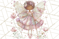 Whimsical Fairy World Clipart, Pastel Fairy Houses Png Product Image 2