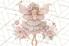 Whimsical Fairy World Clipart, Pastel Fairy Houses Png Product Image 3