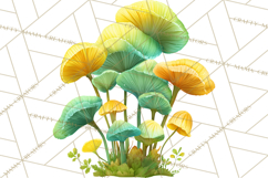 Retro 70s Psychedelic Clipart PNG, Groovy Flowers Product Image 5