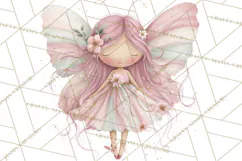 Whimsical Fairy World Clipart, Pastel Fairy Houses Png Product Image 5