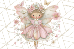 Whimsical Fairy World Clipart, Pastel Fairy Houses Png Product Image 2