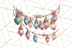 Easter Carnival Clipart, Pastel Carnival Booths Png Product Image 5