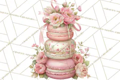 Blossom Tea Party Clipart, Pastel Tea Party Png Product Image 5