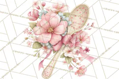 Blossom Tea Party Clipart, Pastel Tea Party Png Product Image 2