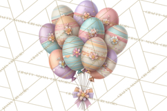 Easter Carnival Clipart, Pastel Carnival Booths Png Product Image 4