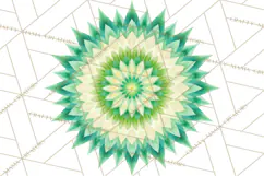 Retro 70s Psychedelic Clipart PNG, Groovy Flowers Product Image 5